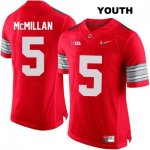 Youth NCAA Ohio State Buckeyes Raekwon McMillan #5 College Stitched Diamond Quest Authentic Nike Red Football Jersey HE20H12NW